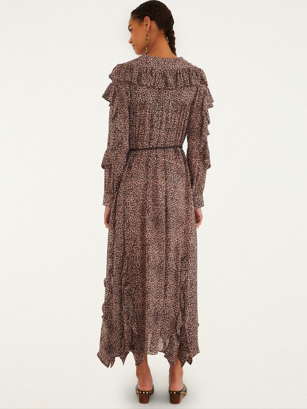 FARM Rio | $289 Pink Leopard Print Maxi Dress - Picture 5 of 12